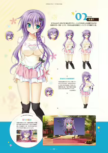 Page 56 of Hanasaki Work Spring! Visual Fanbook - preview thumbnail