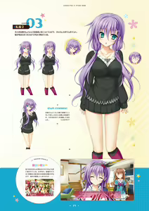 Page 57 of Hanasaki Work Spring! Visual Fanbook - preview thumbnail
