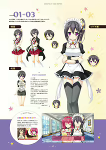 Page 67 of Hanasaki Work Spring! Visual Fanbook - preview thumbnail