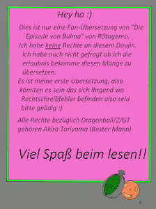 Page 3 of Dragon Ball EB 1 - Episode of Bulma - preview thumbnail