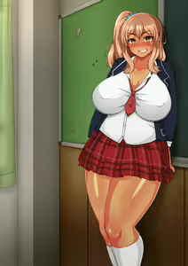 Page 415 of "Keisei Gyakuten" Kyonyuu J○ Gyaru no Senpai ni Shikaeshi Shitara Itsu no Ma ni ka Icha Love Ecchi Shiteta Hanashi - preview thumbnail