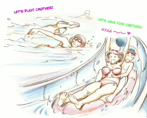Page 7 of Mama Shot-ime - Manatsu no Pool Hen | Midsummer at the Pool - preview thumbnail