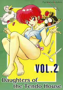 Tendou-ke no Musume-tachi Vol. 2 | Daughters of the Tendo House Vol. 2 — hentai manga cover on Fhentai