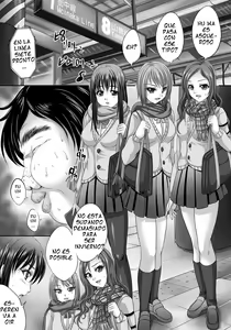 Busamen ga Tsuukin Densha no Jikan o Tomete JK ni xx | El busamen detiene el tempo en el tren para XX a las estudiantes de JK — hentai manga cover on Fhentai