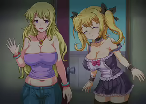 Page 16 of Kinpatsu Kyonyuu Musume to Bakunyuu Haha o Tenazuke Oyakodon o Ajiwau Dokushin Yarou - preview thumbnail