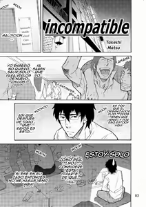 Page 2 of Incompatible I - Takeshi Matsu - Spanish - Yaoi bara - preview thumbnail
