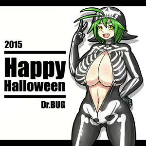 2015 Happy Halloween — hentai manga cover on Fhentai