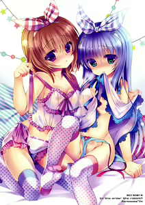 Page 3 of Cocoa to Chino no Pajama Party - preview thumbnail