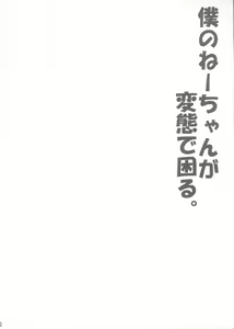 Page 3 of Boku no Neechan ga Hentai de Komaru. - preview thumbnail