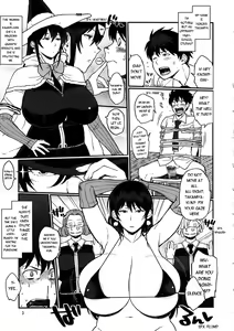 Page 2 of (COMIC1☆8) [Hybrid Jimushitsu (Muronaga Chaashuu) Hybrid Tsuushin Vol. 17 Witch Craft Boobs (Witch Craft Works) [English] [Porkboy] - preview thumbnail