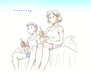 Page 55 of Mama Shot-ime - Manatsu no Pool Hen | 엄마 쇼 타임 한여름의 수영장편 - preview thumbnail