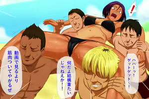 Page 205 of Jimoto no Gal to Beach de Hame-Pa!!! - preview thumbnail