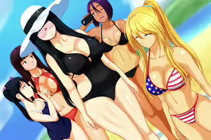 Page 423 of Jimoto no Gal to Beach de Hame-Pa!!! - preview thumbnail