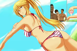 Page 424 of Jimoto no Gal to Beach de Hame-Pa!!! - preview thumbnail