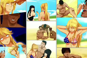 Page 476 of Jimoto no Gal to Beach de Hame-Pa!!! - preview thumbnail