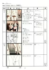 Page 110 of SISTERS -Natsu no Saigo no Hi- H Scene All Part Storyboard - preview thumbnail