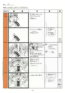 Page 134 of SISTERS -Natsu no Saigo no Hi- H Scene All Part Storyboard - preview thumbnail