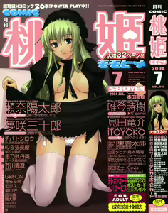 COMIC Momohime 2004-07 — hentai manga cover on Fhentai