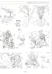 Page 129 of Suigetsu Visual Fan Book - preview thumbnail