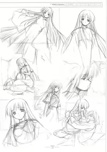 Page 150 of Suigetsu Visual Fan Book - preview thumbnail