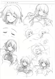 Page 167 of Suigetsu Visual Fan Book - preview thumbnail