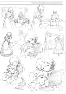 Page 168 of Suigetsu Visual Fan Book - preview thumbnail