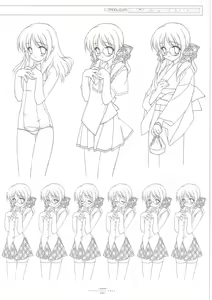 Page 206 of Suigetsu Visual Fan Book - preview thumbnail