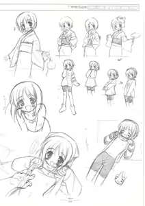 Page 244 of Suigetsu Visual Fan Book - preview thumbnail