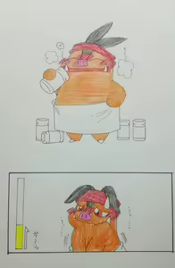 モーモーミルクを飲みすぎたチャオブーは？ — hentai manga cover on Fhentai