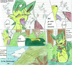 Page 15 of Leafeon X Quilava/ (french)/ - preview thumbnail