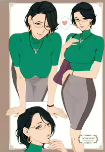 Page 25 of H na Toshiue Chara no Rakugaki - Rough Manga Hon - preview thumbnail