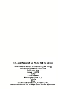 Page 21 of Do M Nandesukedo Nanika Shakunetsuhen | I'm a Big Masochist, So What? Red Hot Edition - preview thumbnail