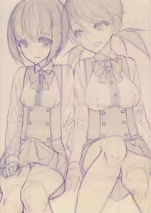 Page 4 of Futananajimi to Renshuu Ecchi | 후타친구랑 연습엣찌 - preview thumbnail
