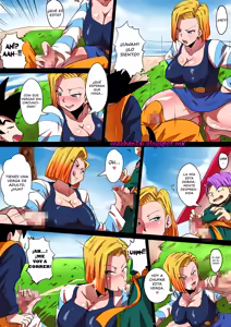 Page 12 of [Yuzuponz (Rikka Kai) SHOTACON HOLE Shinkon Hitozuma 18-gou no Tsukinai Seiyoku (Dragon Ball Z) [Spanish] [Ash_03] [Digital] - preview thumbnail