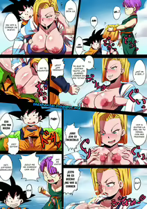 Page 14 of [Yuzuponz (Rikka Kai) SHOTACON HOLE Shinkon Hitozuma 18-gou no Tsukinai Seiyoku (Dragon Ball Z) [Spanish] [Ash_03] [Digital] - preview thumbnail