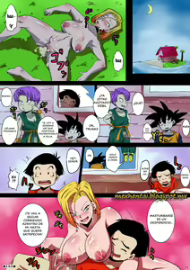 Page 19 of [Yuzuponz (Rikka Kai) SHOTACON HOLE Shinkon Hitozuma 18-gou no Tsukinai Seiyoku (Dragon Ball Z) [Spanish] [Ash_03] [Digital] - preview thumbnail
