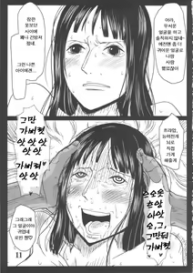 Page 10 of Metabolism-OP Kyonyuu Kyoshiri Shoufu Nico Robin no Keshi Taikako - preview thumbnail