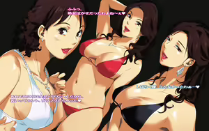 Page 36 of Hiwaimousou ~Beach de Bitch na Mama-sans+~ - preview thumbnail