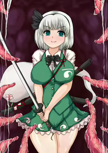 Page 178 of Youmu ga Shokushu Taiji de Kaeriuchi ni Sare Tetteiteki ni Ryoujoku Sarechau! - preview thumbnail