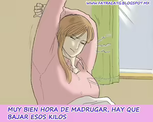 Page 18 of Bodyswap entre una madre y su hijo - preview thumbnail