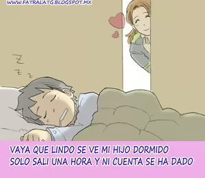 Page 20 of Bodyswap entre una madre y su hijo - preview thumbnail