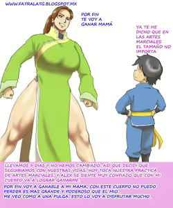 Page 8 of Bodyswap entre una madre y su hijo - preview thumbnail