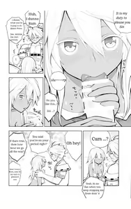 Page 10 of Sin-kun no Hatsu Shasei wa Ram-chan no Naka de do byu byu byu - preview thumbnail