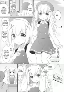 Page 9 of Gochuumon wa Hatsukoi desu ka? - preview thumbnail
