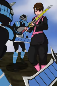Page 204 of Pink NInja -Origin of the Fang○ Kunoichi Clan- - preview thumbnail
