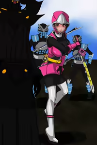 Page 210 of Pink NInja -Origin of the Fang○ Kunoichi Clan- - preview thumbnail