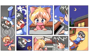 Page 169 of Neko Mahjong - preview thumbnail
