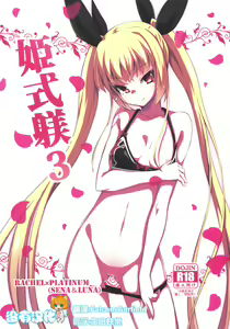Hime-shiki Shitsuke 3 - hentai manga cover image