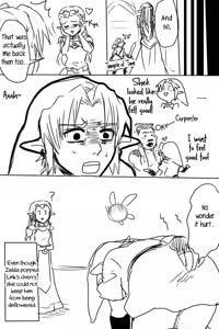 Page 14 of Link to Zelda ga Jun Ai Ecchi suru Manga | Link and Zelda Having a Pure-Love Sex Manga - preview thumbnail