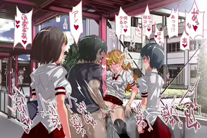 Page 100 of Ningen Ayatsuri Item - Dokodemo Fuuzoku Seal ~Harareta Shunkan, Zettai Fukujuu Mesu Dorei ni Naru Onna-tachi~ - preview thumbnail